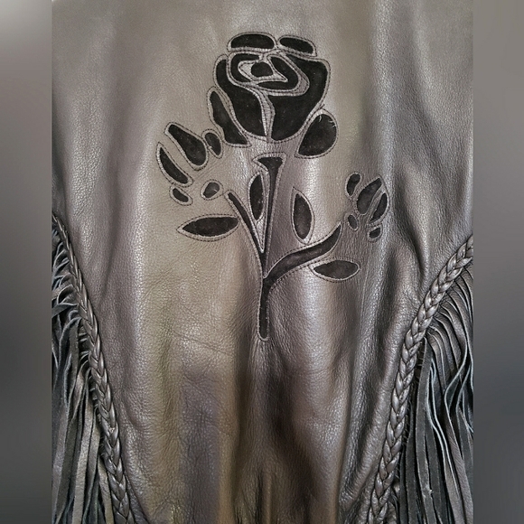 Unik women's fridge leather jacket - Picture 5 of 8